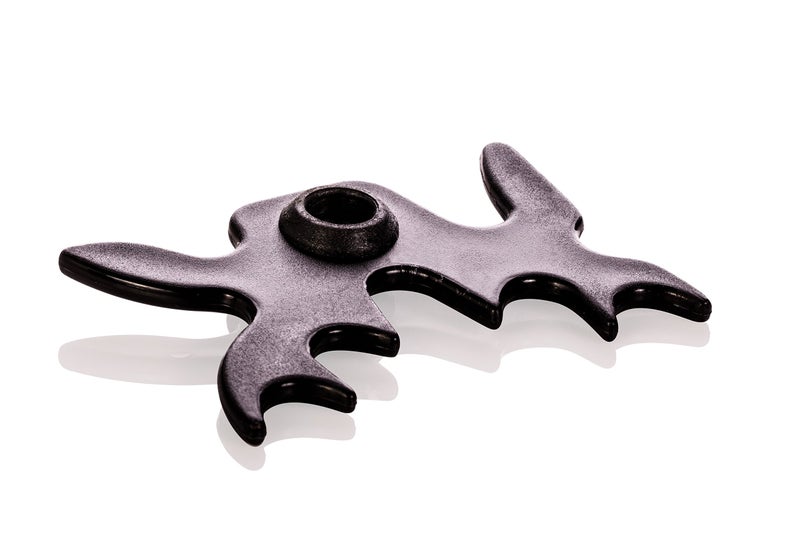ميزيراك Mizerak Spider Bridgehead أسود، 5 × 3 × 0.5 بوصة - Image 2